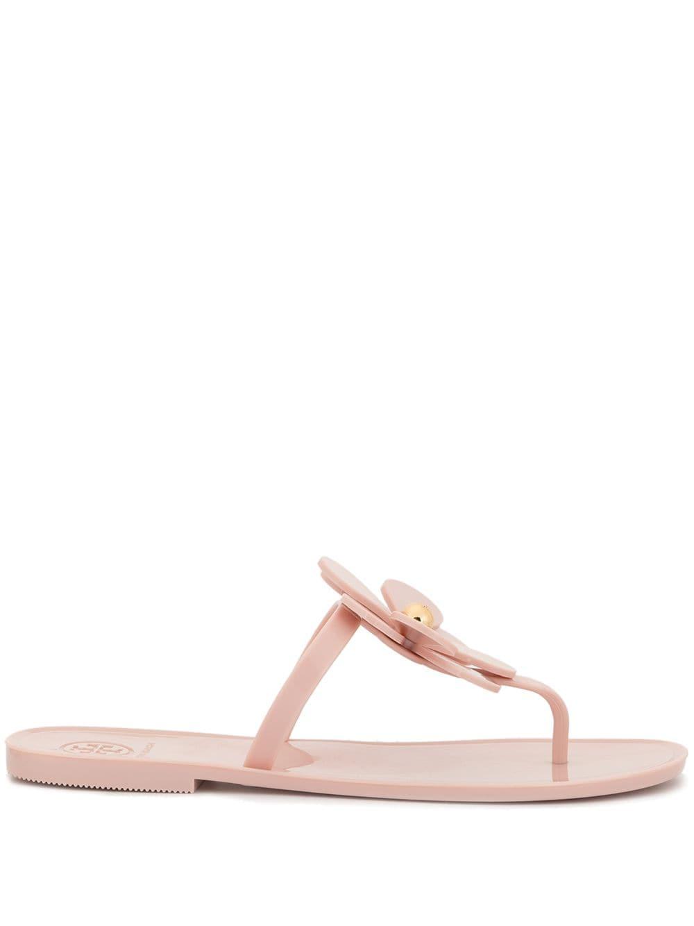 Tory Burch Flower Jelly Sandals in Pink - Save 44% - Lyst