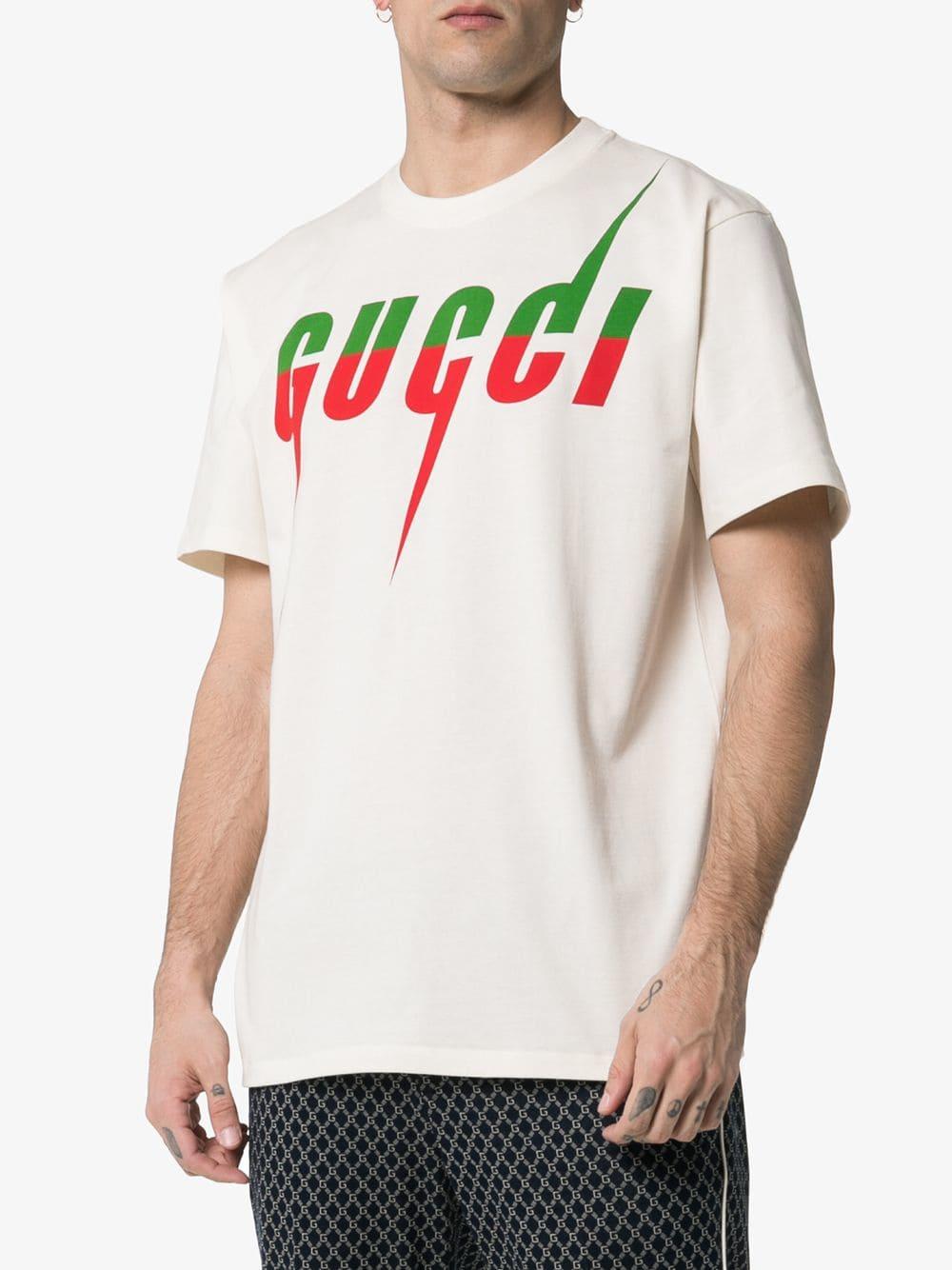 Gucci Cotton Blade T-shirt for Men - Save 33% - Lyst