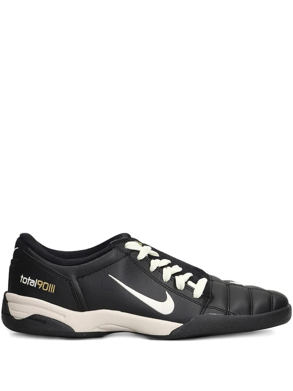 black total 90 football boots