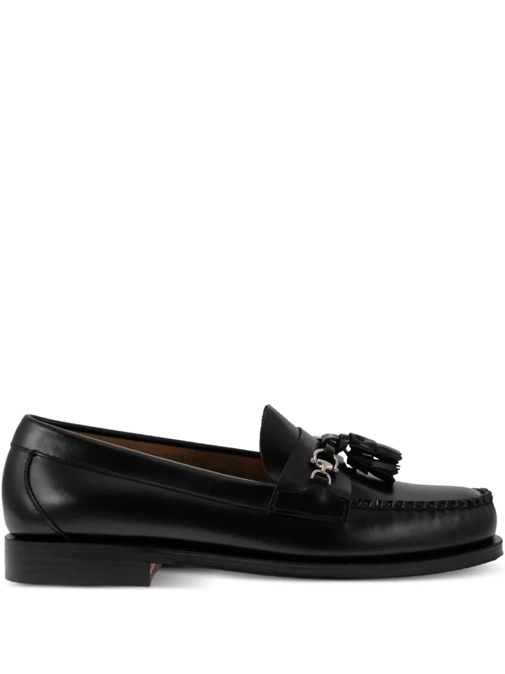 Bass Weejun Heritage Leather Loafers in Black for Men