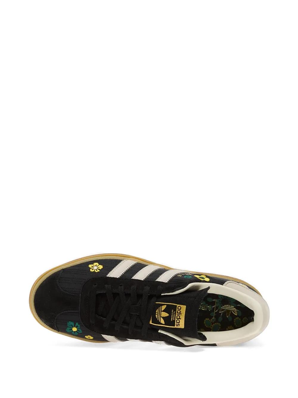 adidas gazelle silver green womens ADIDAS ORIGINALS Black Gazelle Bold sneakers for women  Pavidas