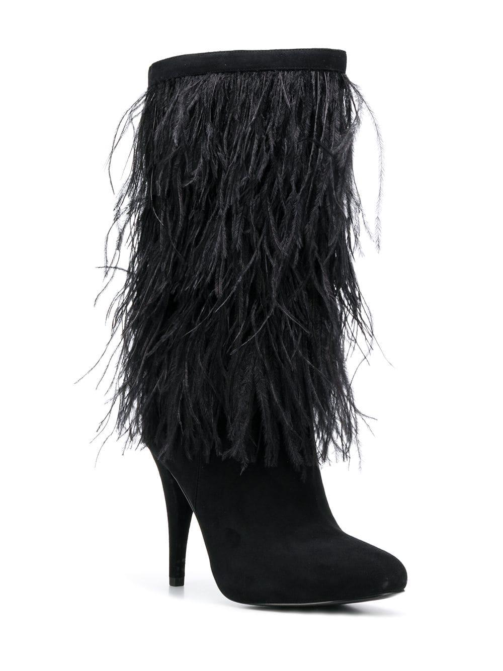 michael kors feather boots