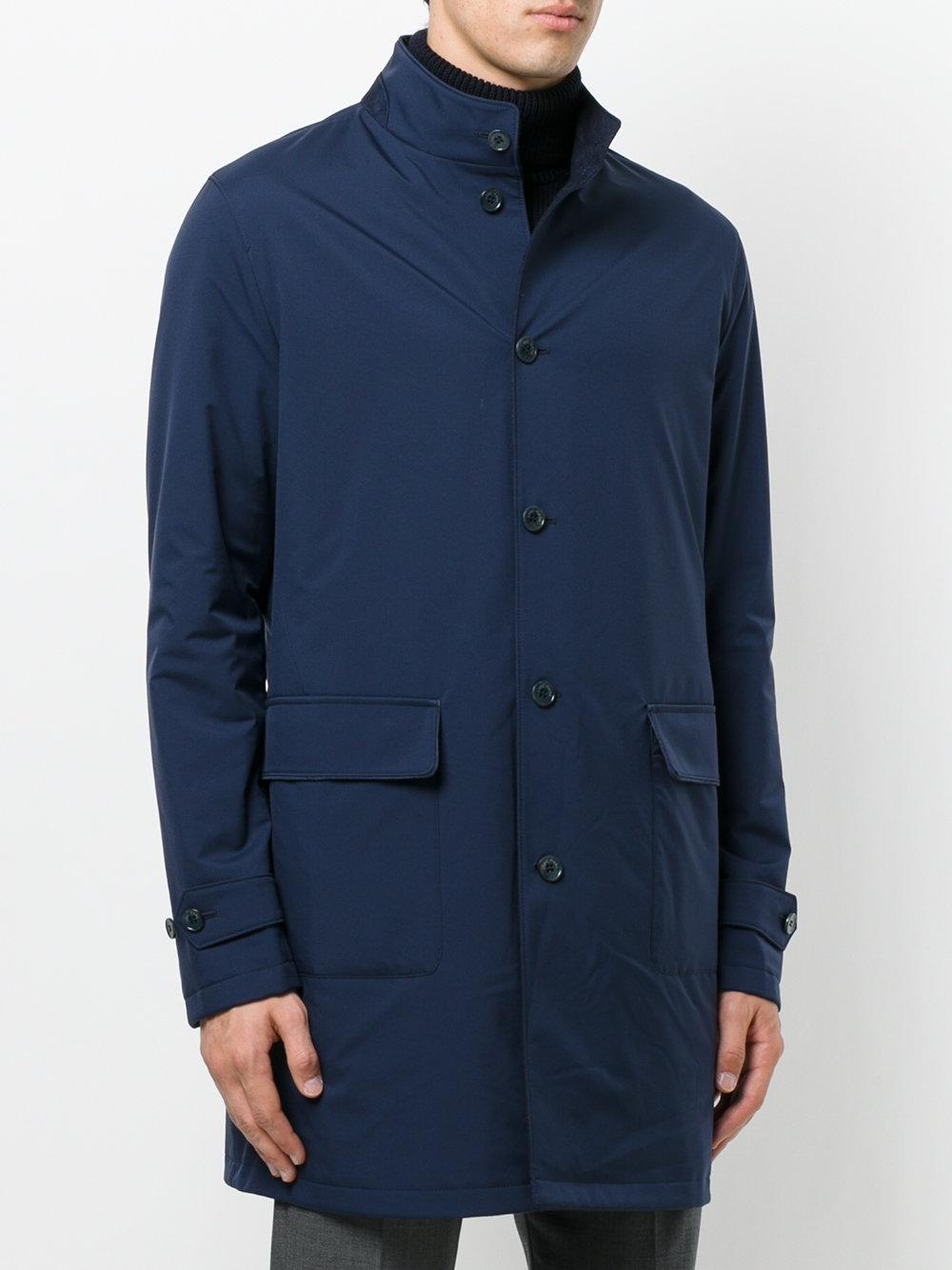 Lyst - Loro Piana Reversible Coat in Blue for Men
