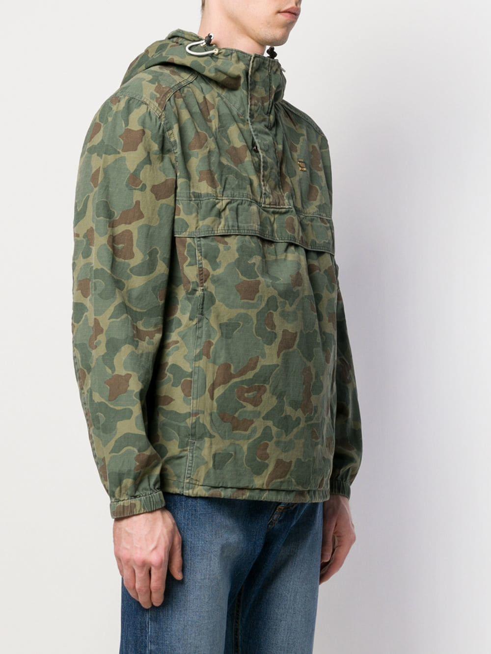 G-Star RAW Denim Xpo Over Head Camo Jacket in Green for Men - Lyst