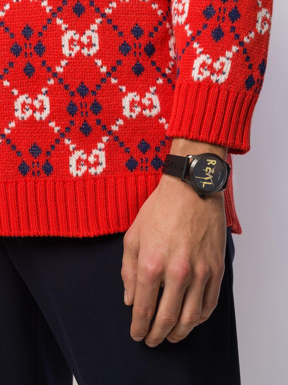 Gucci Ghost Watch in Black for Men | Lyst
