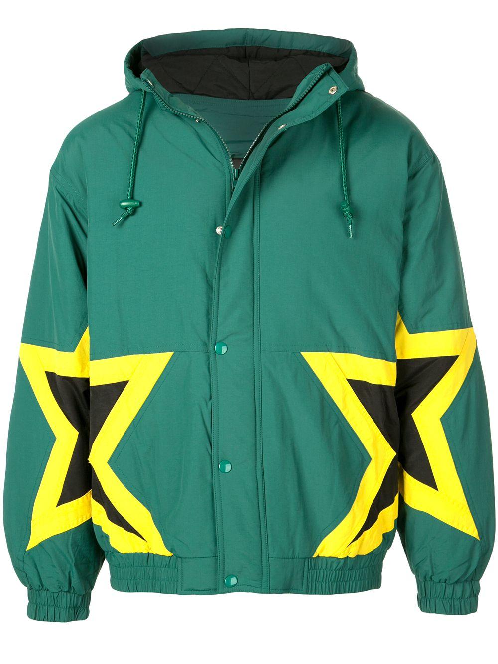 Supreme Stars Puffy Jacket in dk Green (Green) for Men - Save 7% | Lyst