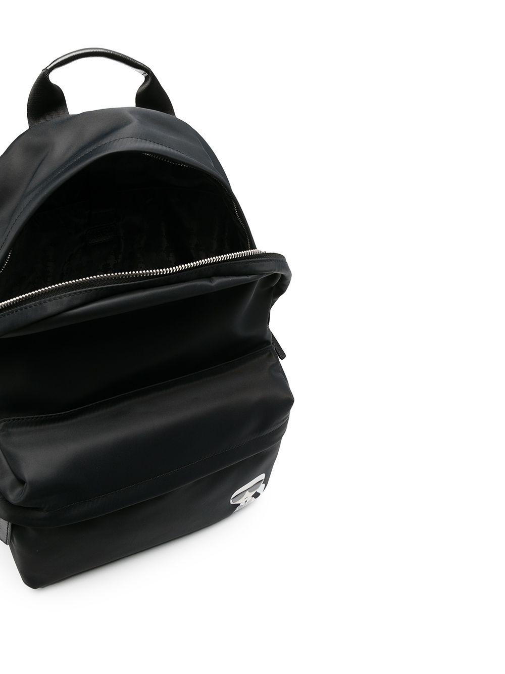 Karl Lagerfeld Synthetic K/ikonik Nylon Backpack in Black Lyst