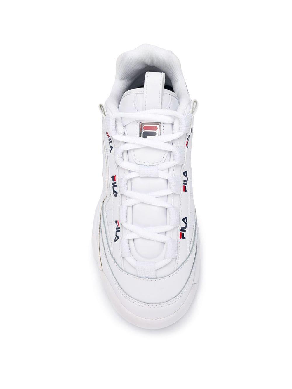 Fila Leather Trailruptor Sneakers in White - Save 47% - Lyst