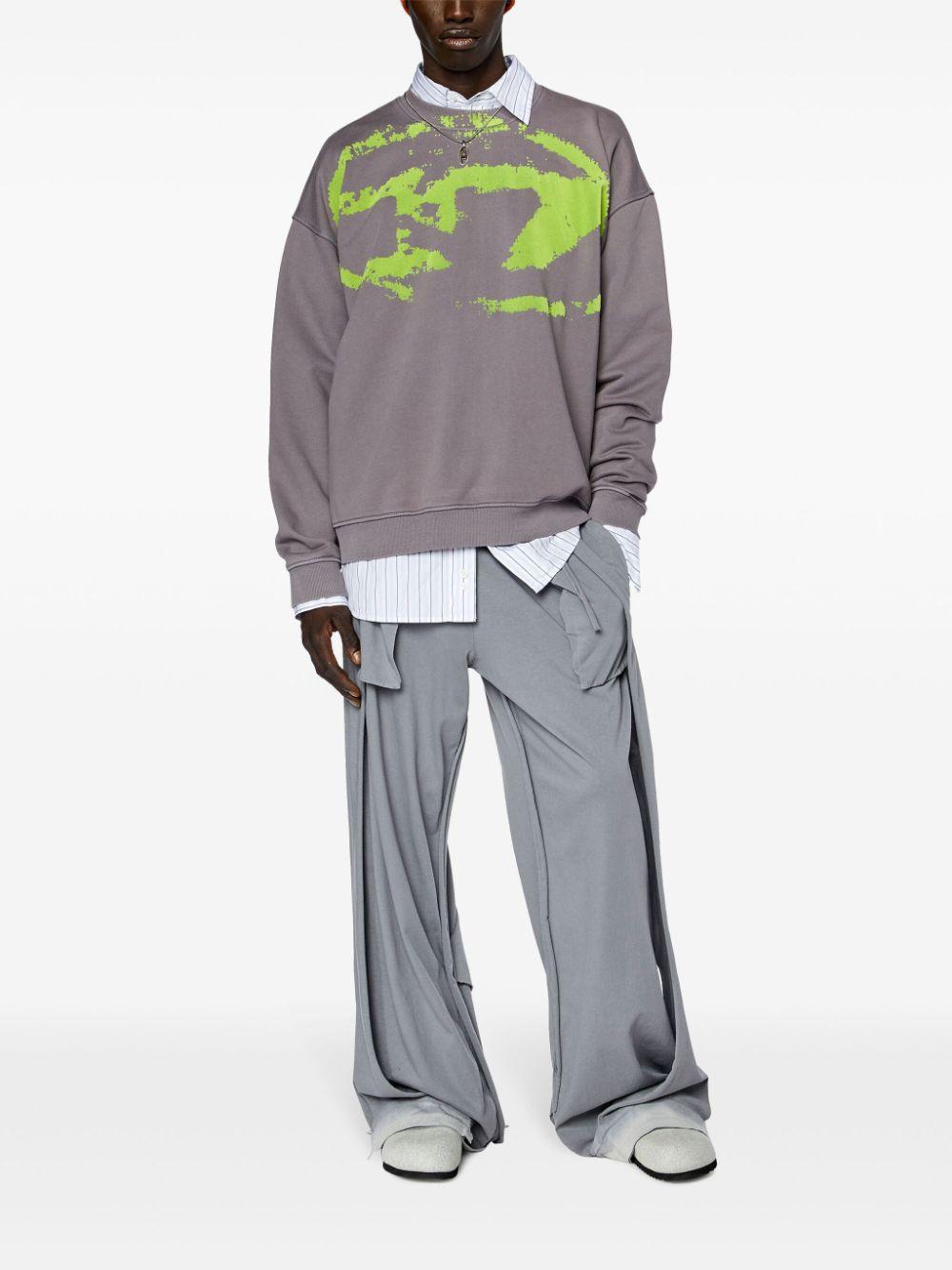【DIESEL】S-Boxt-N5 Diesel S-BOXT-N5 Sweatshirt | Black | FARFETCH