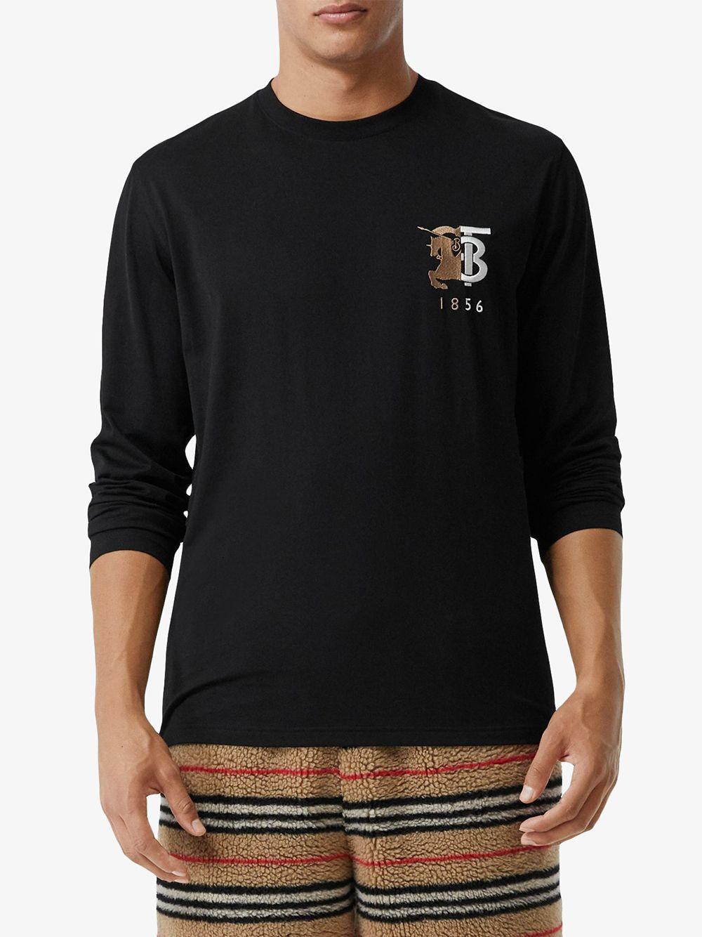 burberry logo graphic t shirt