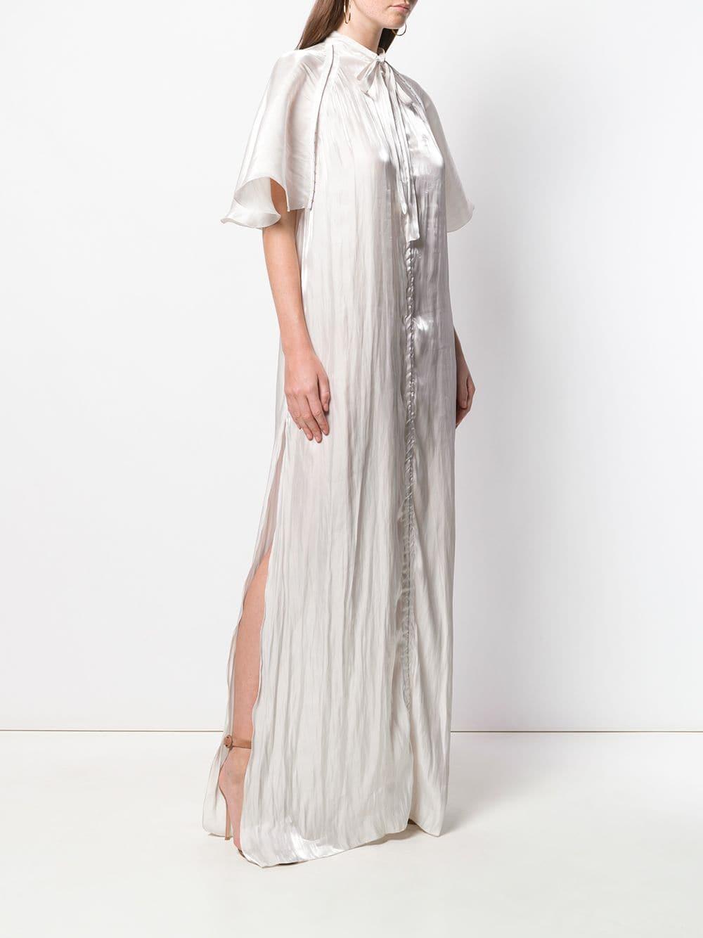 Murmur Shortsleeved Maxi Dress in White - Lyst