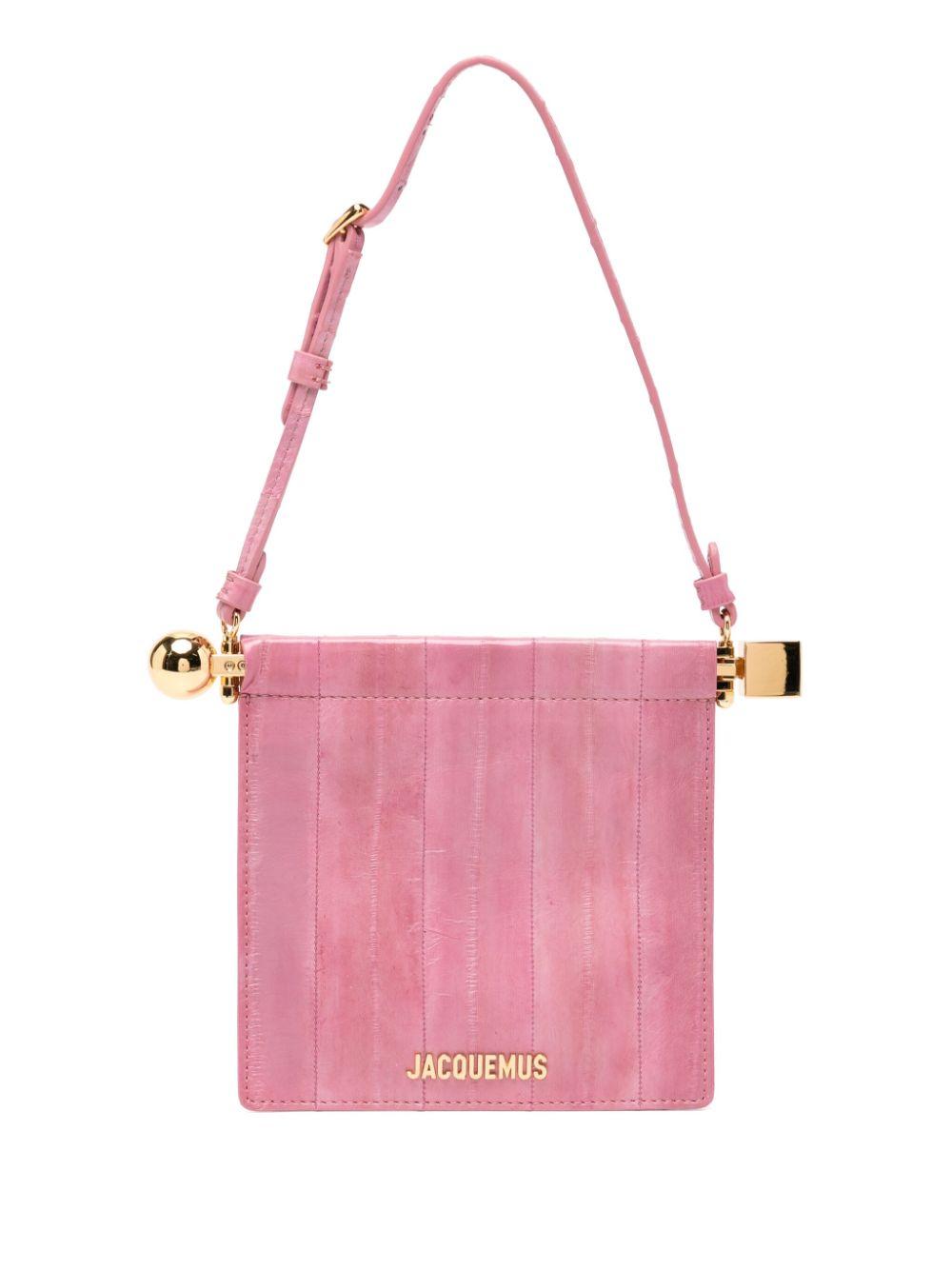 JACQUEMUS ピンクミニショルダーバッグ JACQUEMUS ピンクミニショルダーバッグ