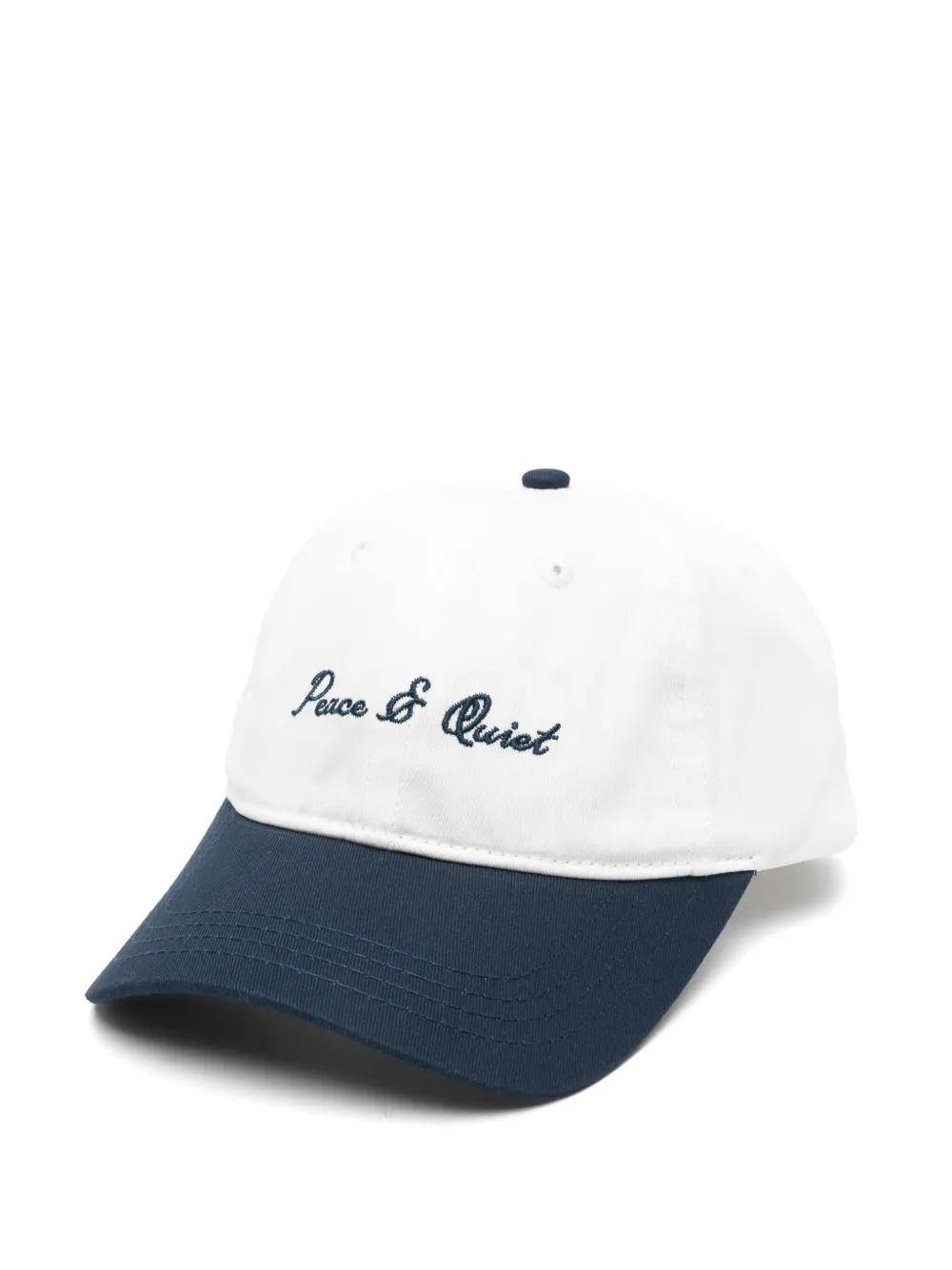 ◆送料・関税無料◆Museum of peace & Quiet ロゴ刺繍キャップ Museum of Peace & Quiet＞ Peace & Quiet WORDMARK キャップ