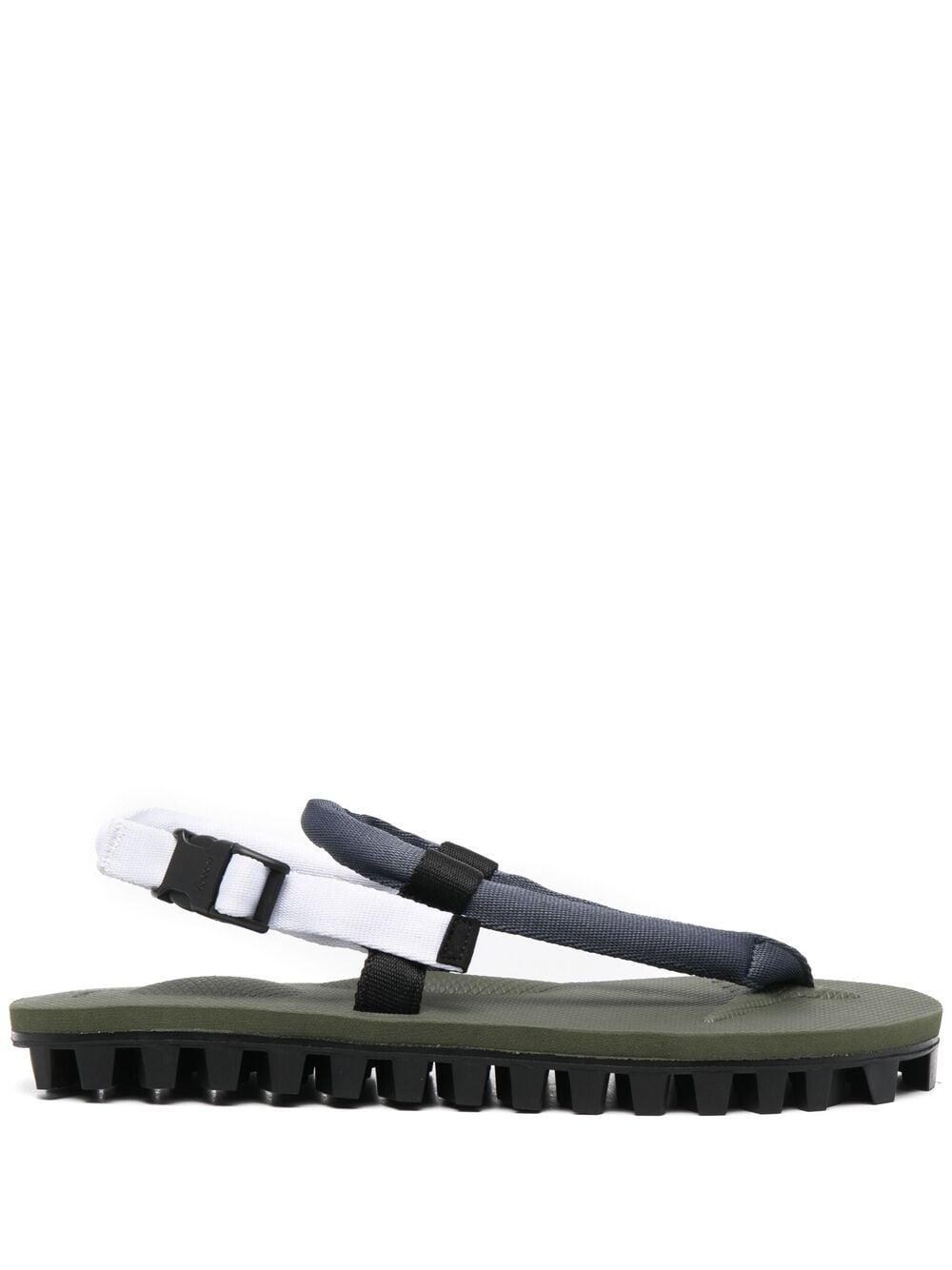 Suicoke X Vibram Slingback Sandals in Green | Lyst