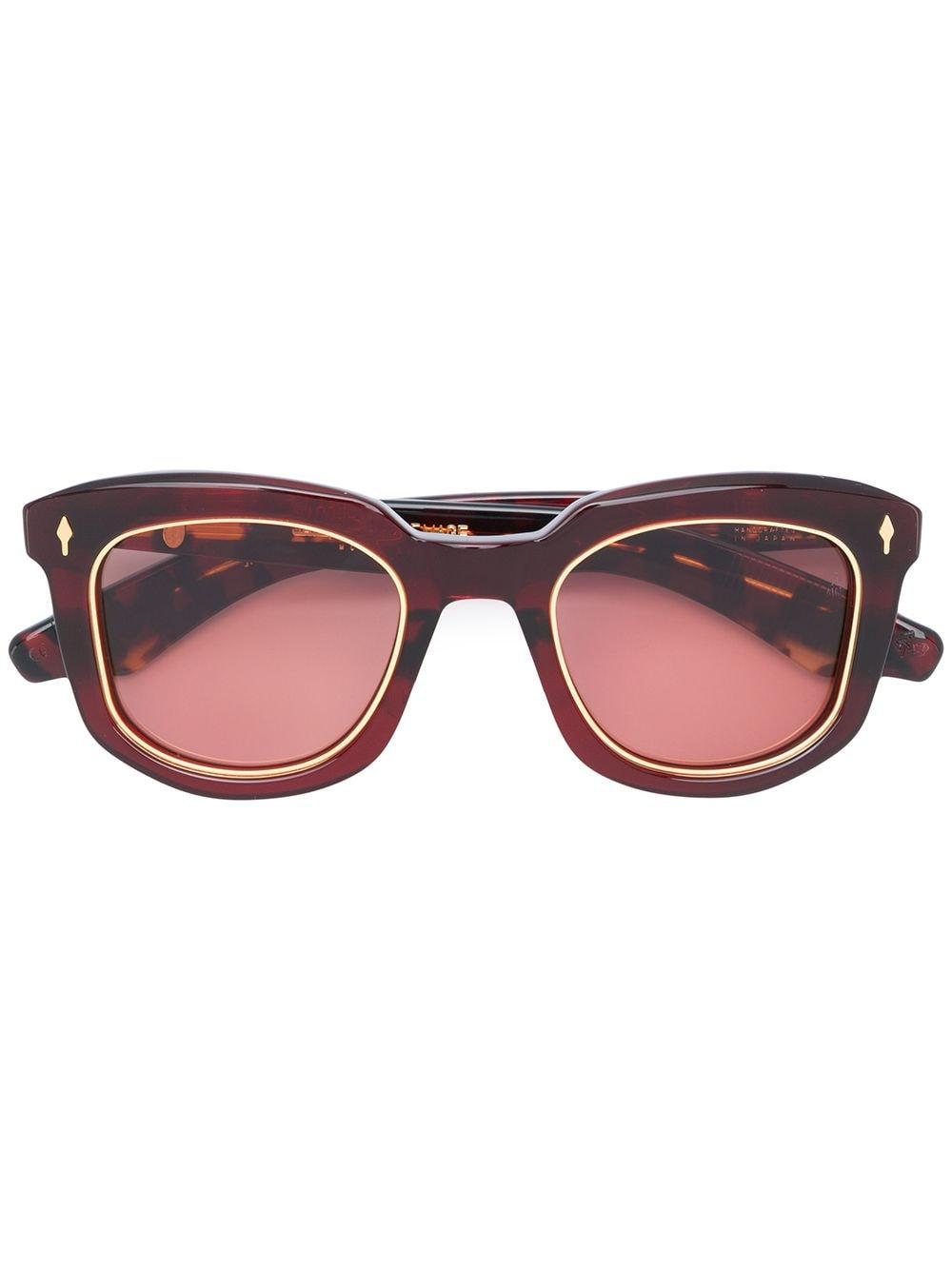 Jacques Marie Mage Pasolini Sunglasses in Red | Lyst