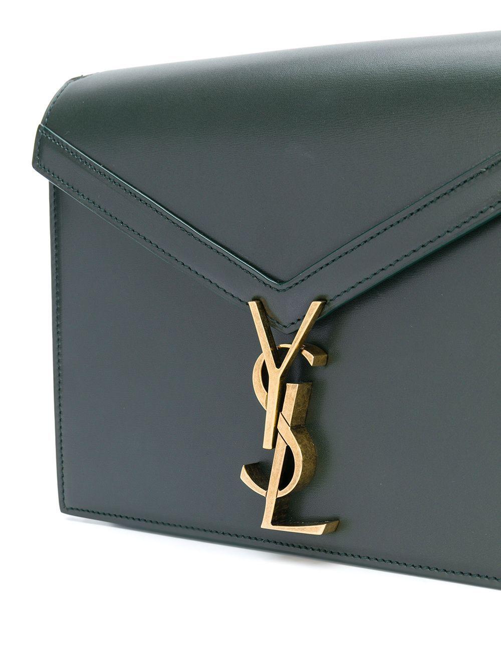 Saint Laurent Cassandra wallet-on-chain - Farfetch