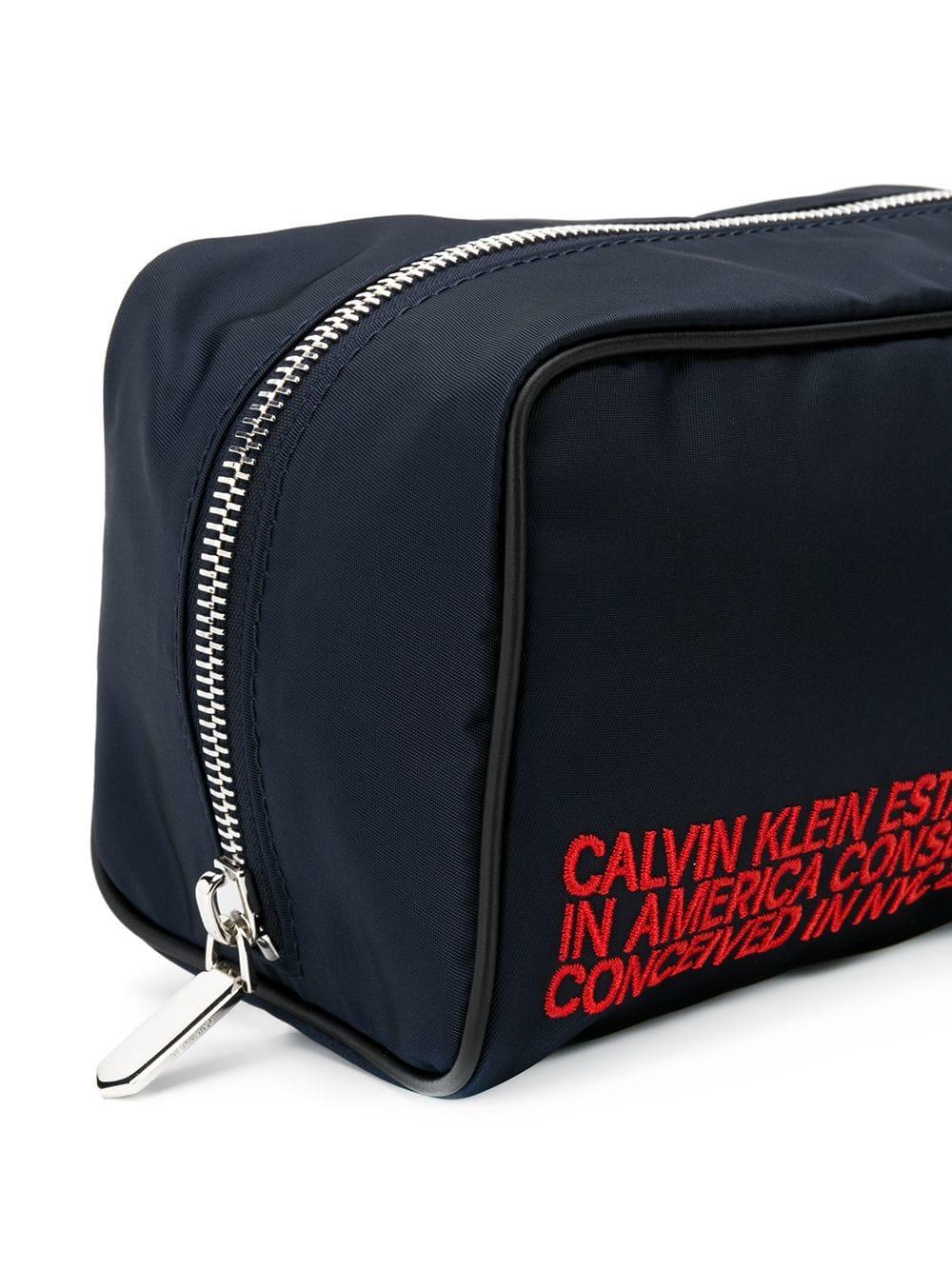 calvin klein wash bag