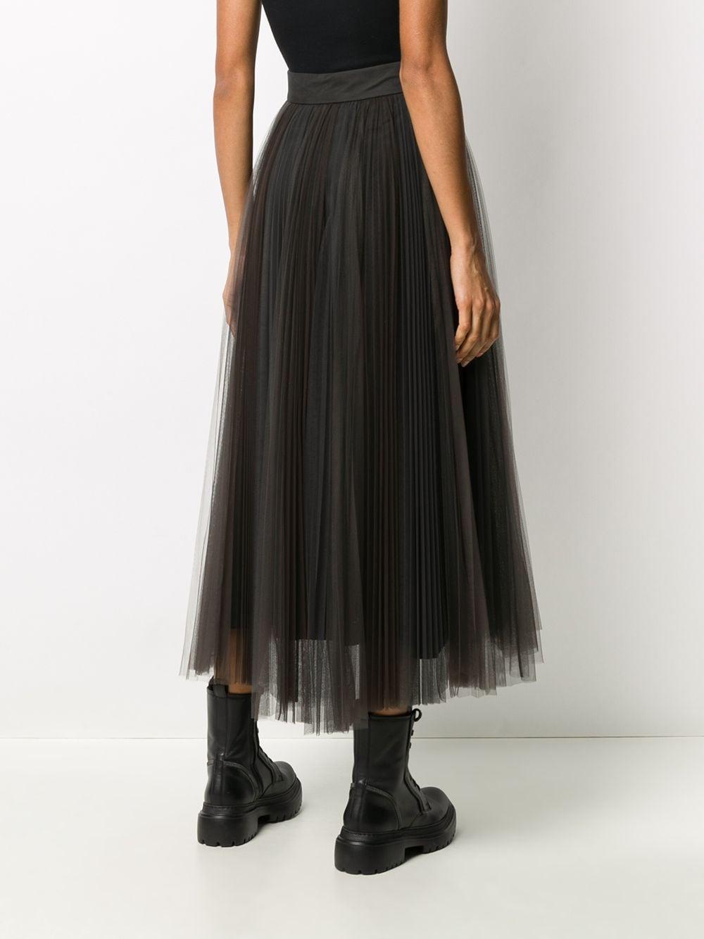 brunello cucinelli tulle skirt