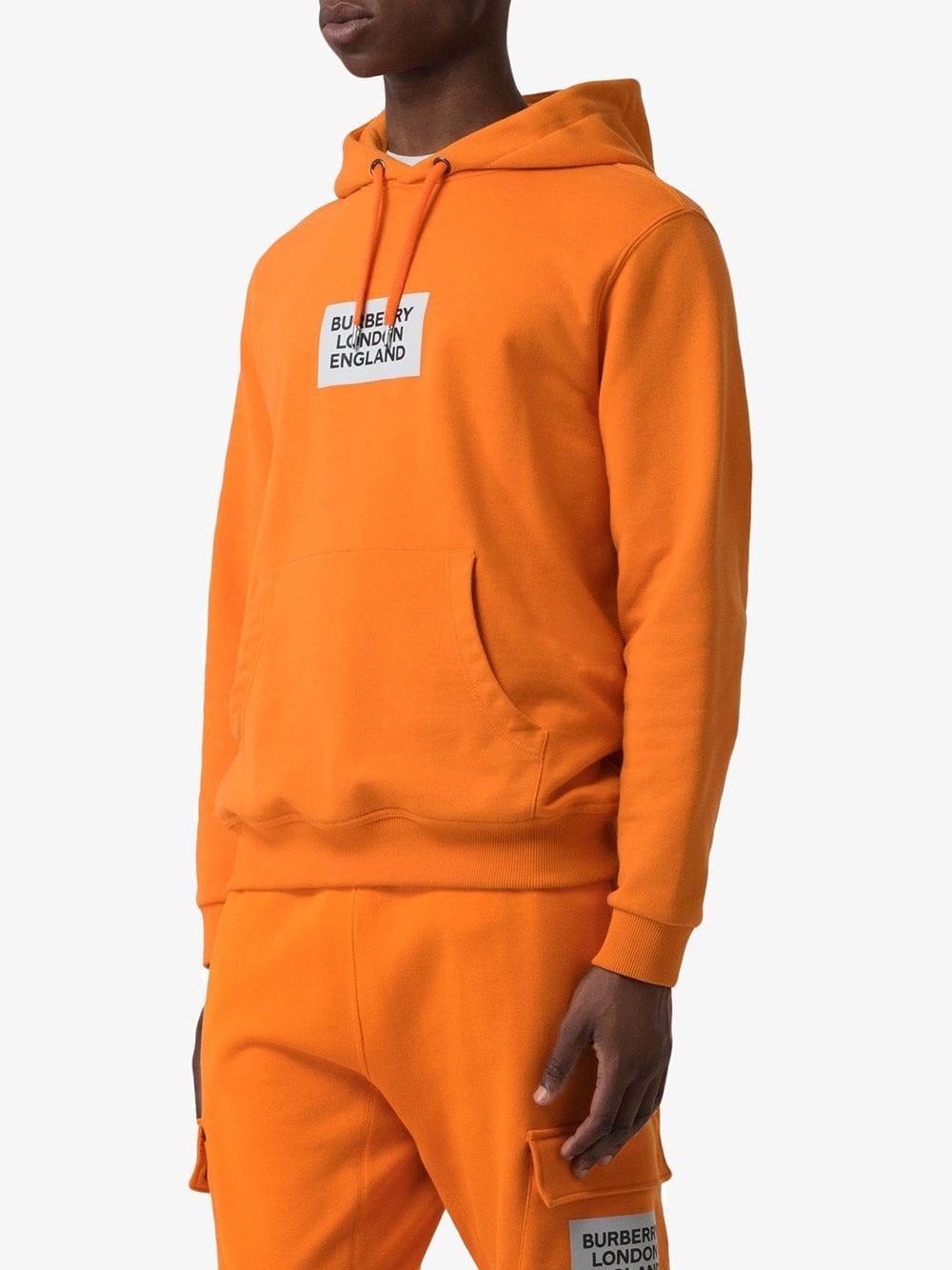 Burberry orange sweatshirt 2025