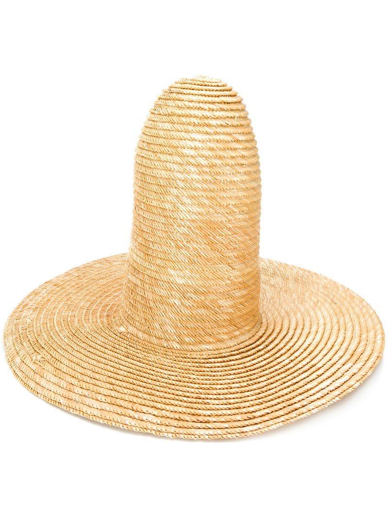 Awake Couture Tall Straw Hat