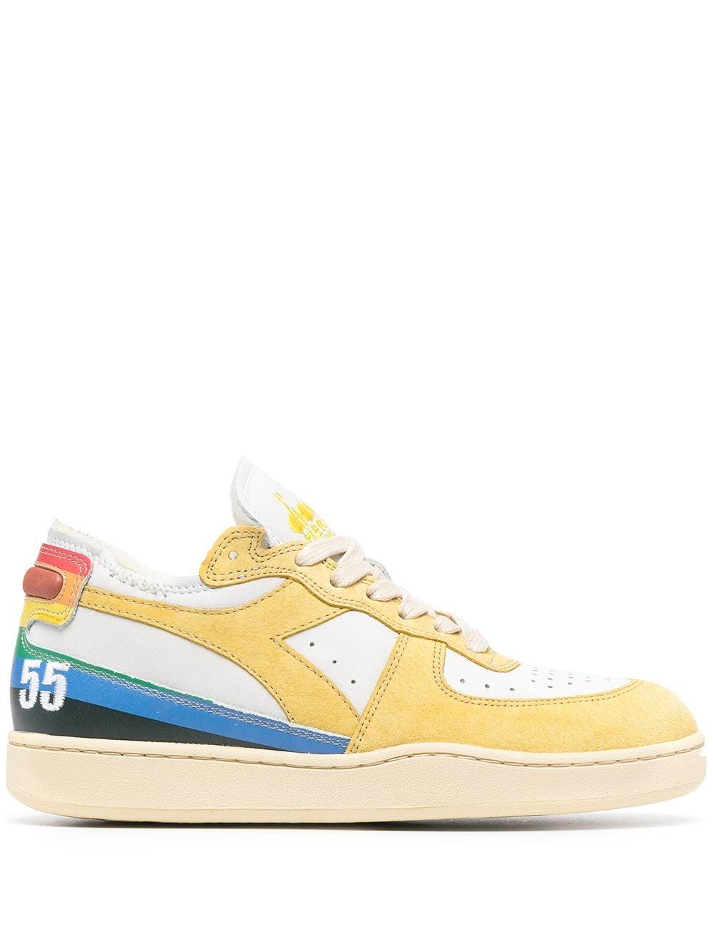 Diadora Heritage Dames Sneakers Zwart combi sue/nylon runner | Van den Assem