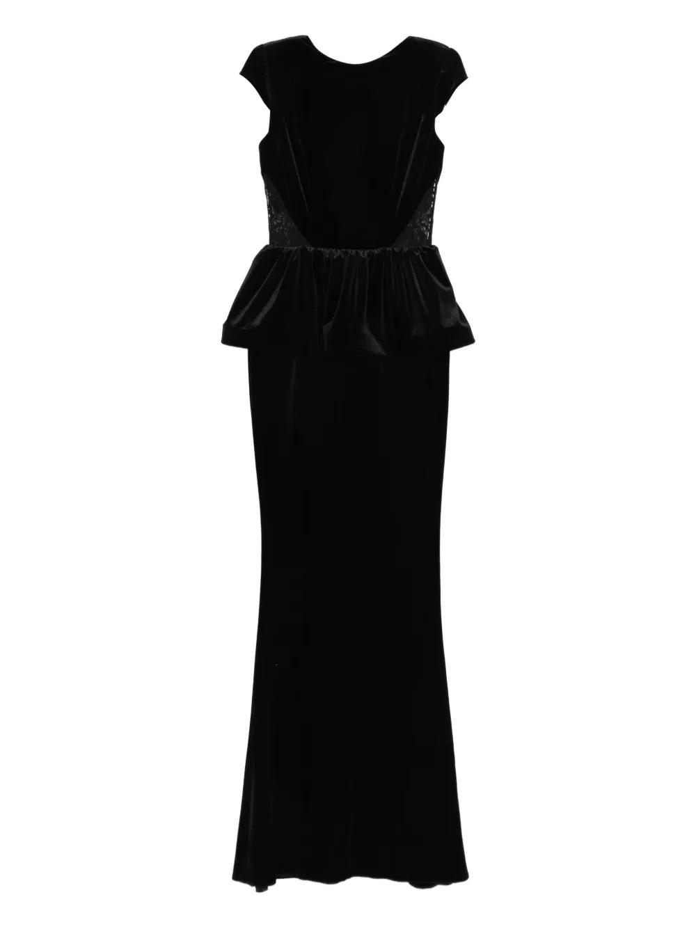 mixed lace garden midi dress Endless Rose