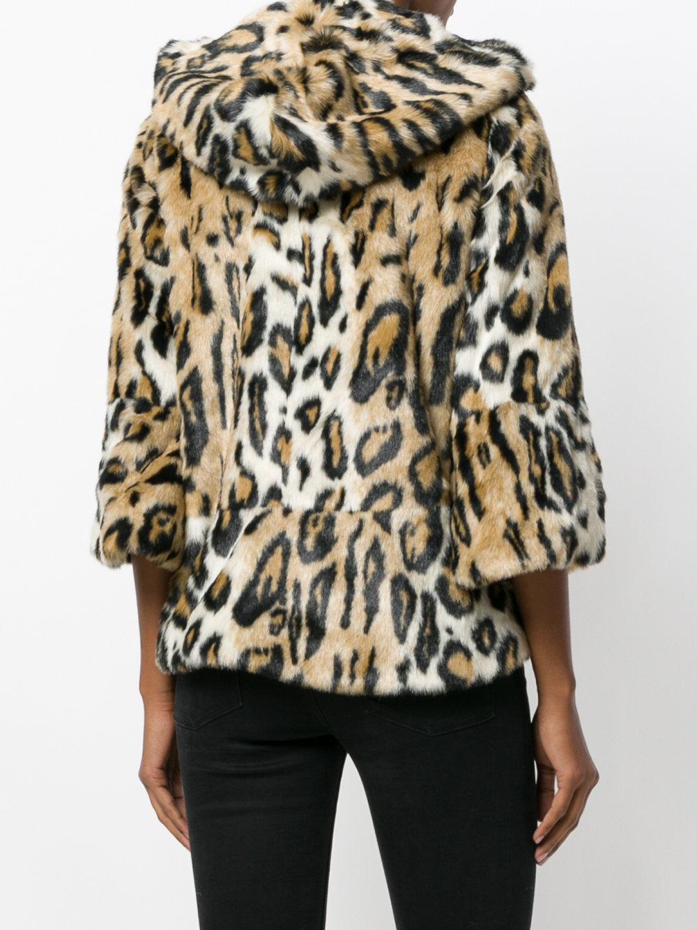 Twinset leopard coat Clearance
