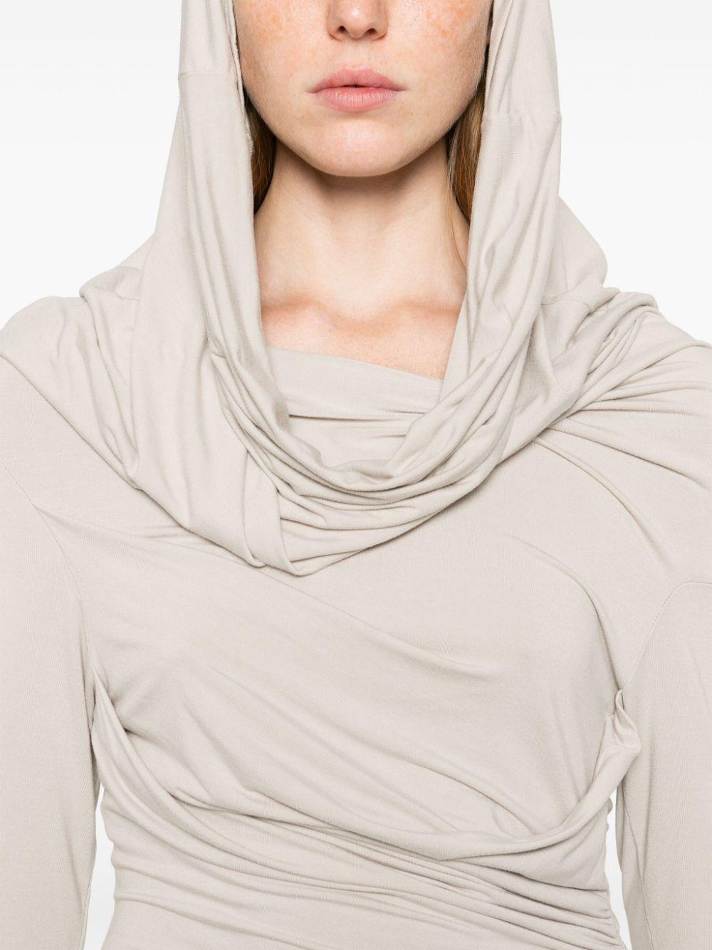 Entire studios Bound Mini Dress in White | Lyst