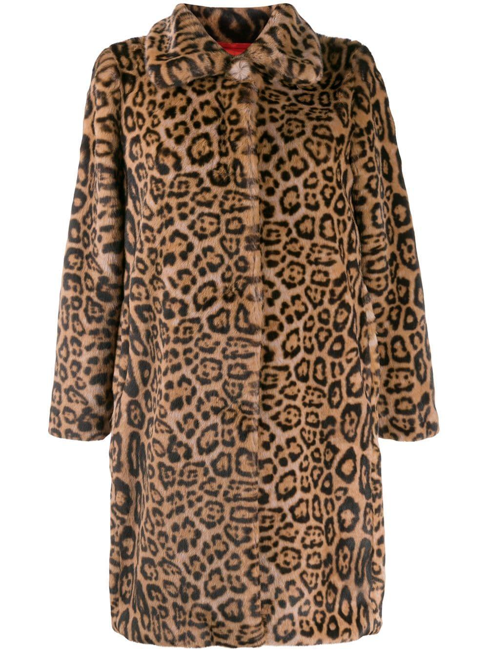 tk maxx leopard print coat