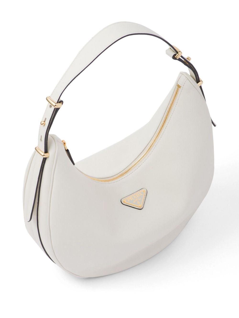 PRADA レザーショルダーバック ハンドバック ホワイト