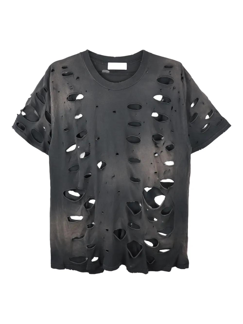 トップス Alexander Digenova crash t-shirts ALEXANDER DIGENOVA SS25 CRASH T-SHIRT / ARMY GRN - NUBIAN
