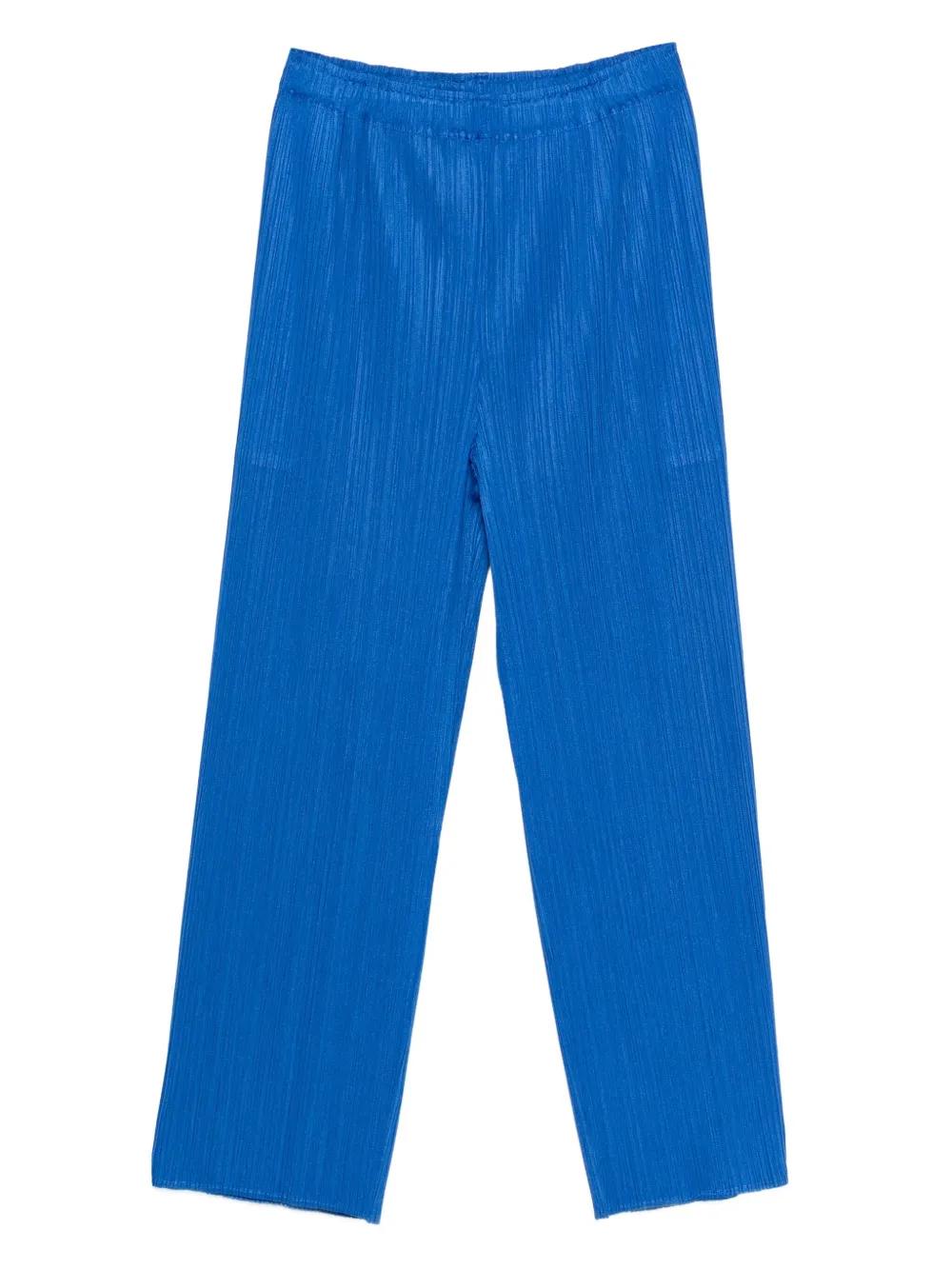 レディース Pleats Please Issey Miyake ストレートパンツ