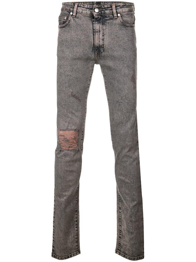 Alchemist Denim Jagger Skinny-fit Jeans in Pink for Men - Lyst