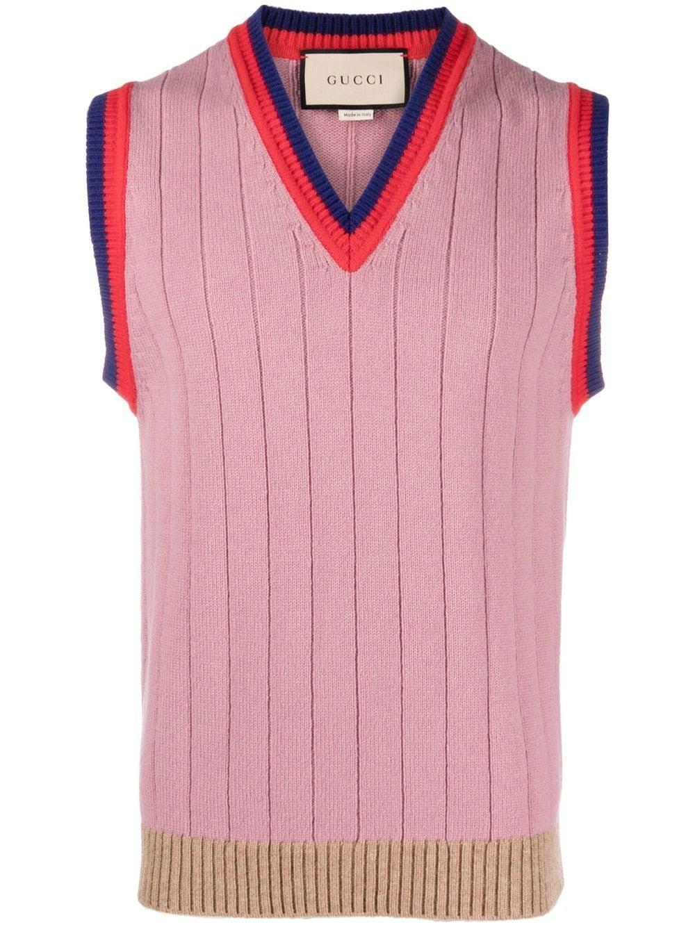 Gucci pink sweater mens hotsell