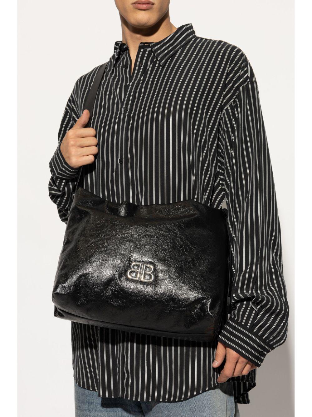 Balenciaga Small Monaco East West Bag in Black for Men | Lyst