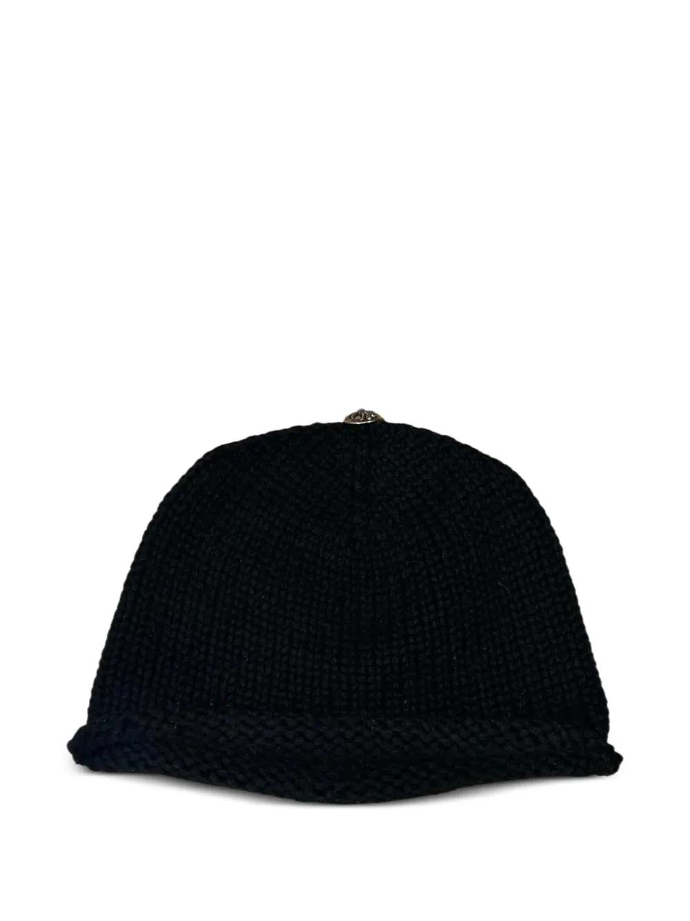 Chrome Hearts Cross Patch Knit Beanie in Black for Men | Lyst
