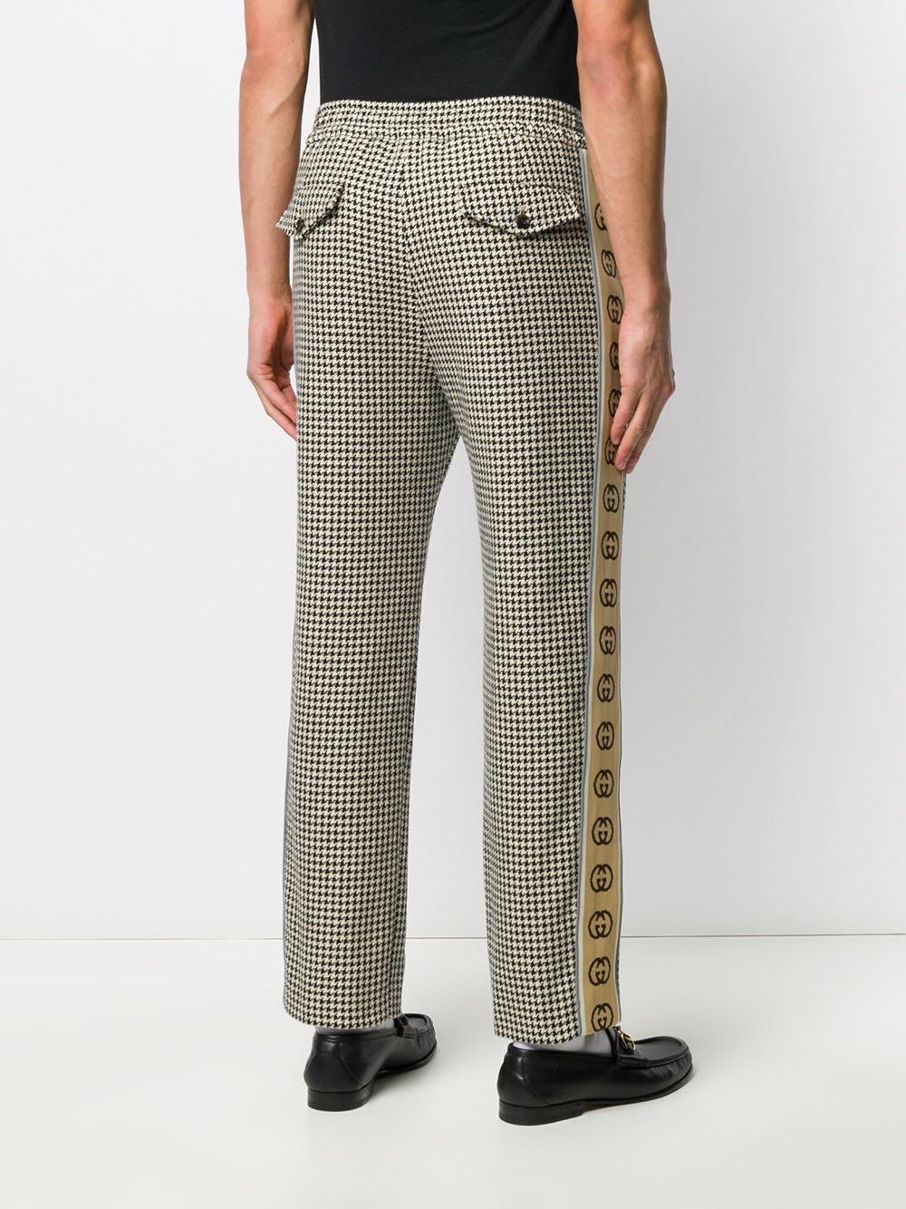 gucci houndstooth pants