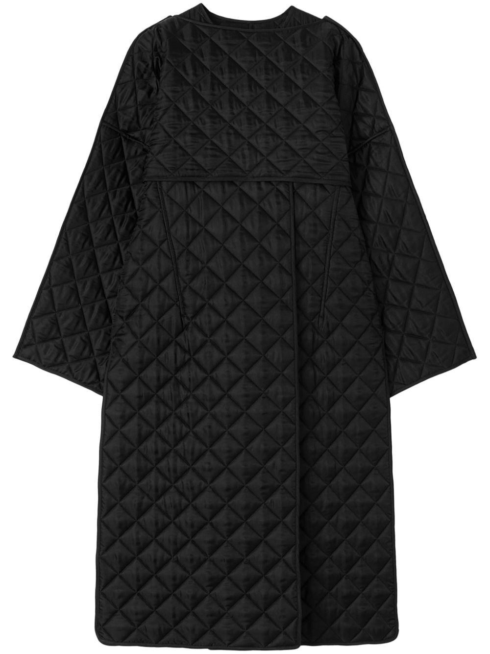 Jil Sander レディース ブラック キルティング コート コート Jil Sander レディース ブラック キルティング コート コート