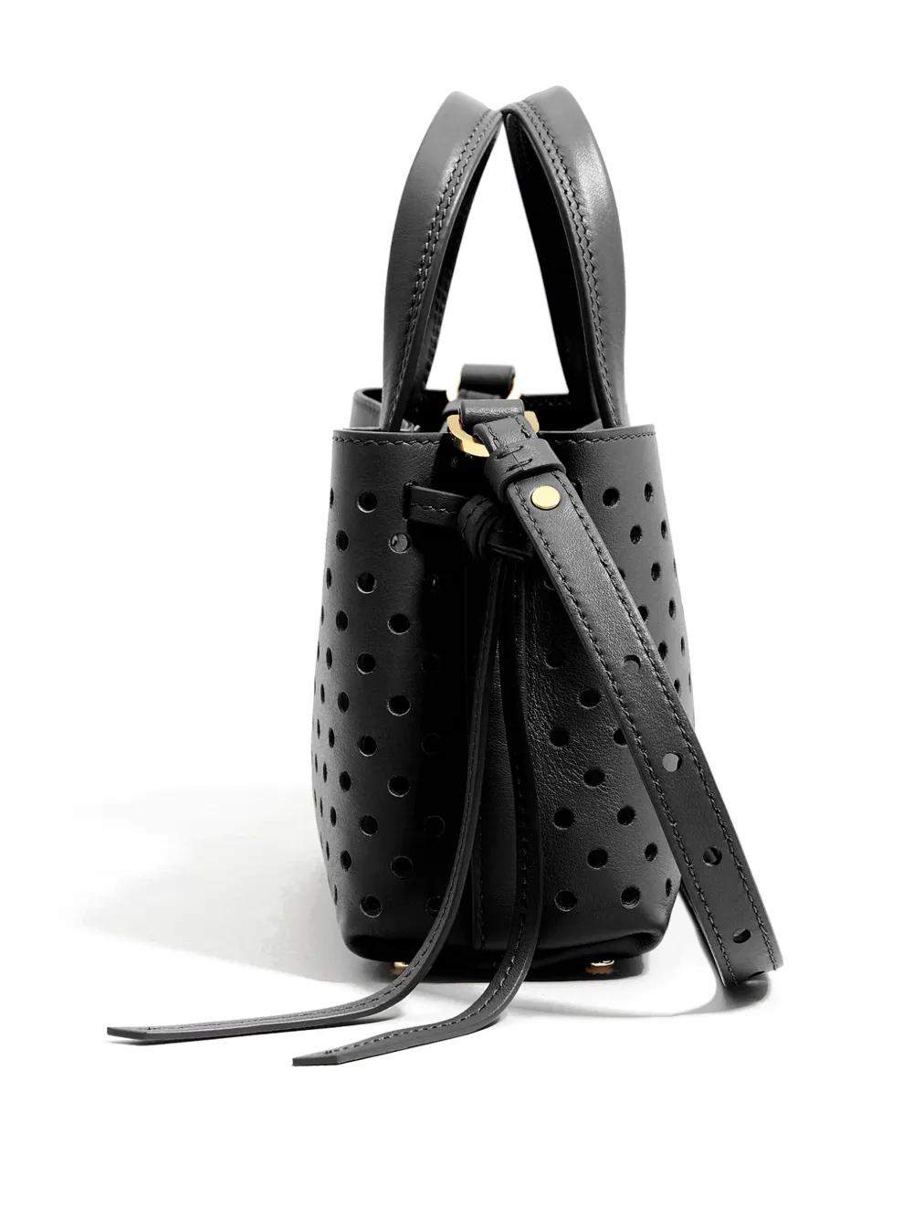 Bolso Chihuahua mini de cuero de x Palomo Bimba Y Lola de color