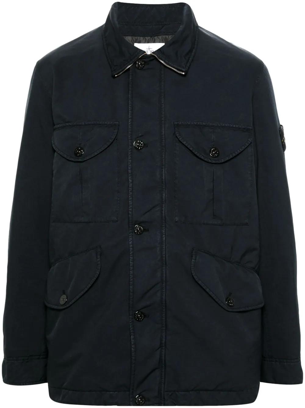 Stone Island Field Jacket David-Tc With Primaloft Insulation Stone Island Field Jacket David-Tc With Primaloft Insulation