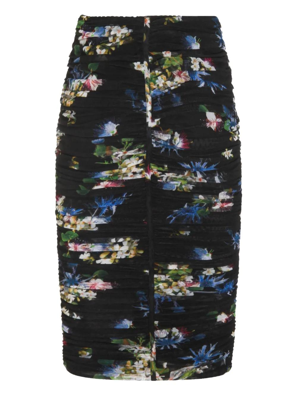 スカート BLUMARINE Woman Skirt Blue Silk mini skirt Blumarine Blue size 36 FR in Silk - 34120348
