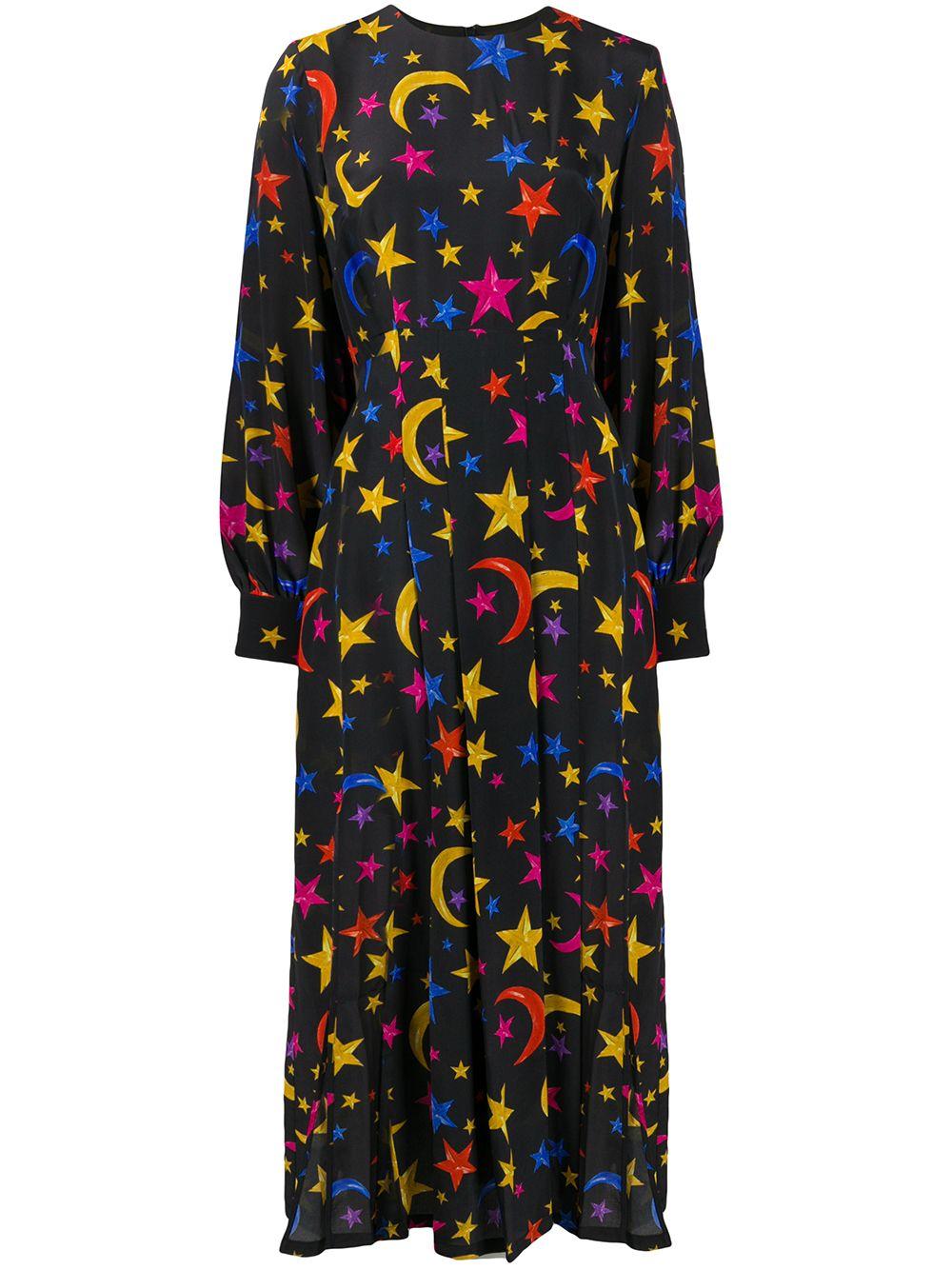 RIXO London Emma Moon Stars Dress Lyst