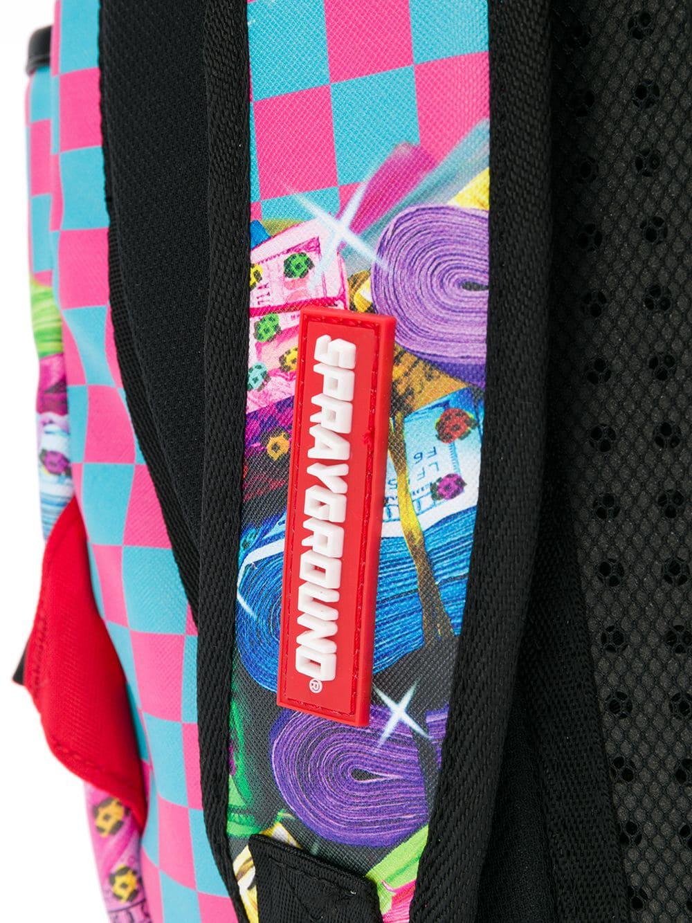 pink sprayground tote