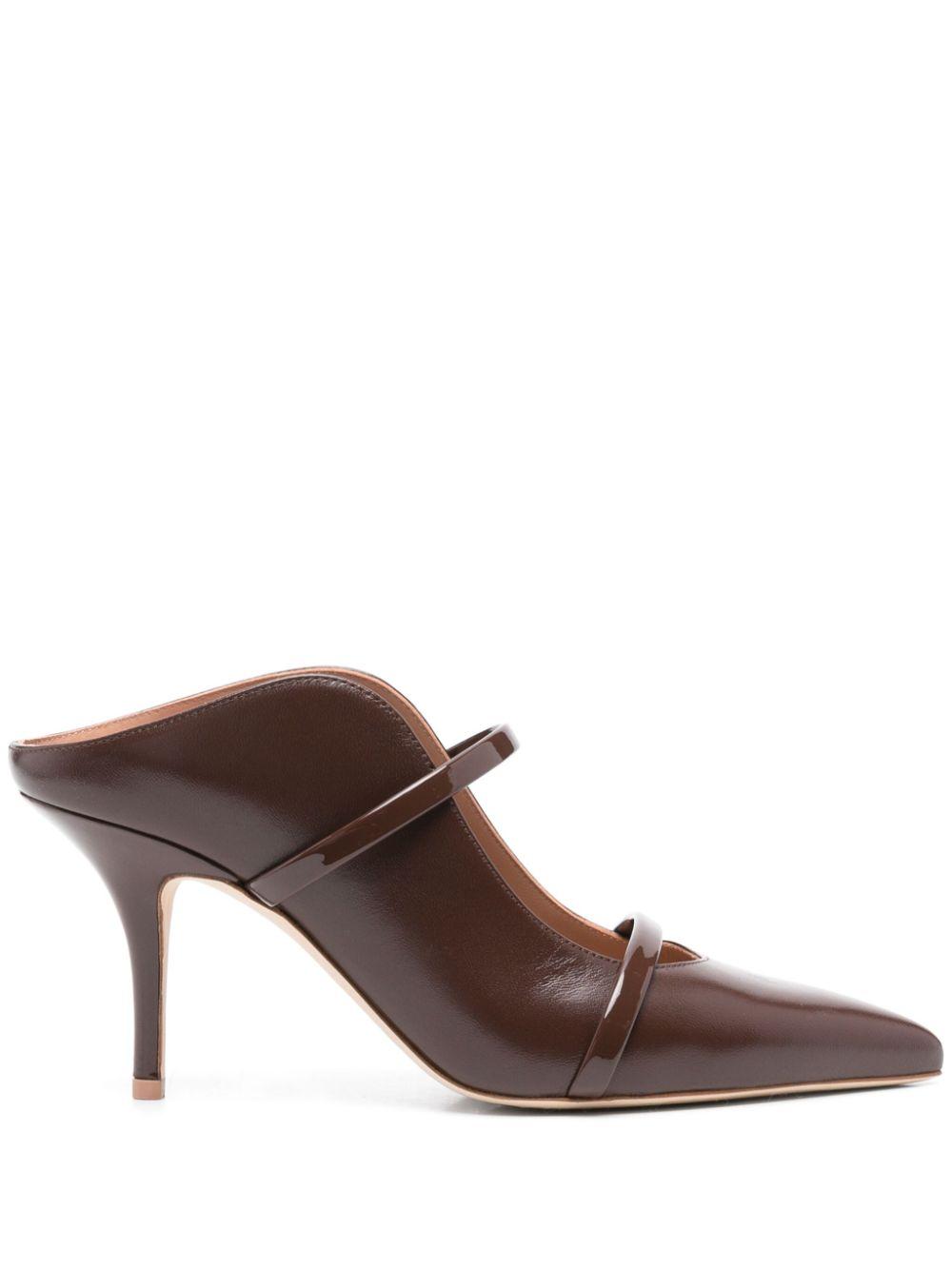 Malone Souliers レディース ブラウン Maureen 70mm ミュール ヒール