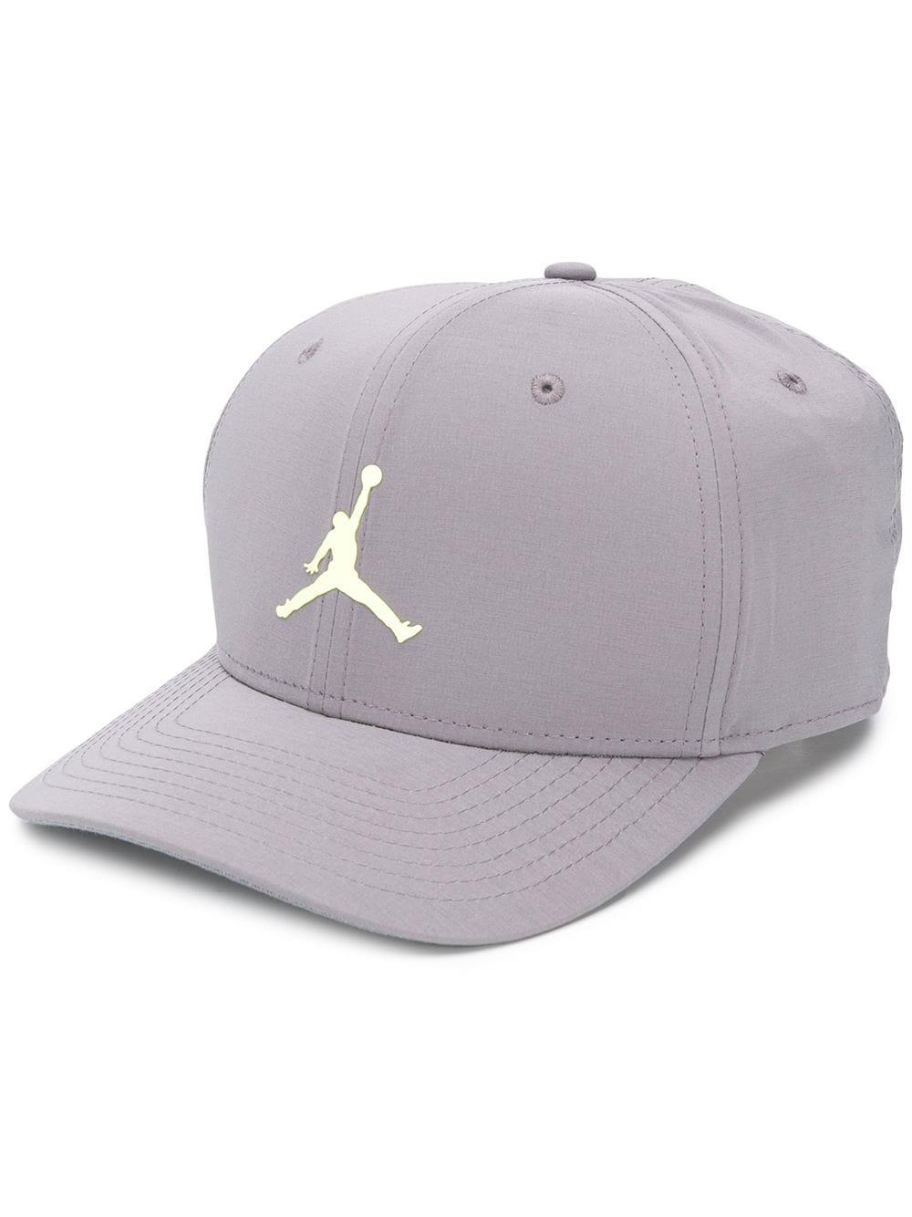 Nike Cotton Jordan Cap in Grey (Gray) for Men - Lyst
