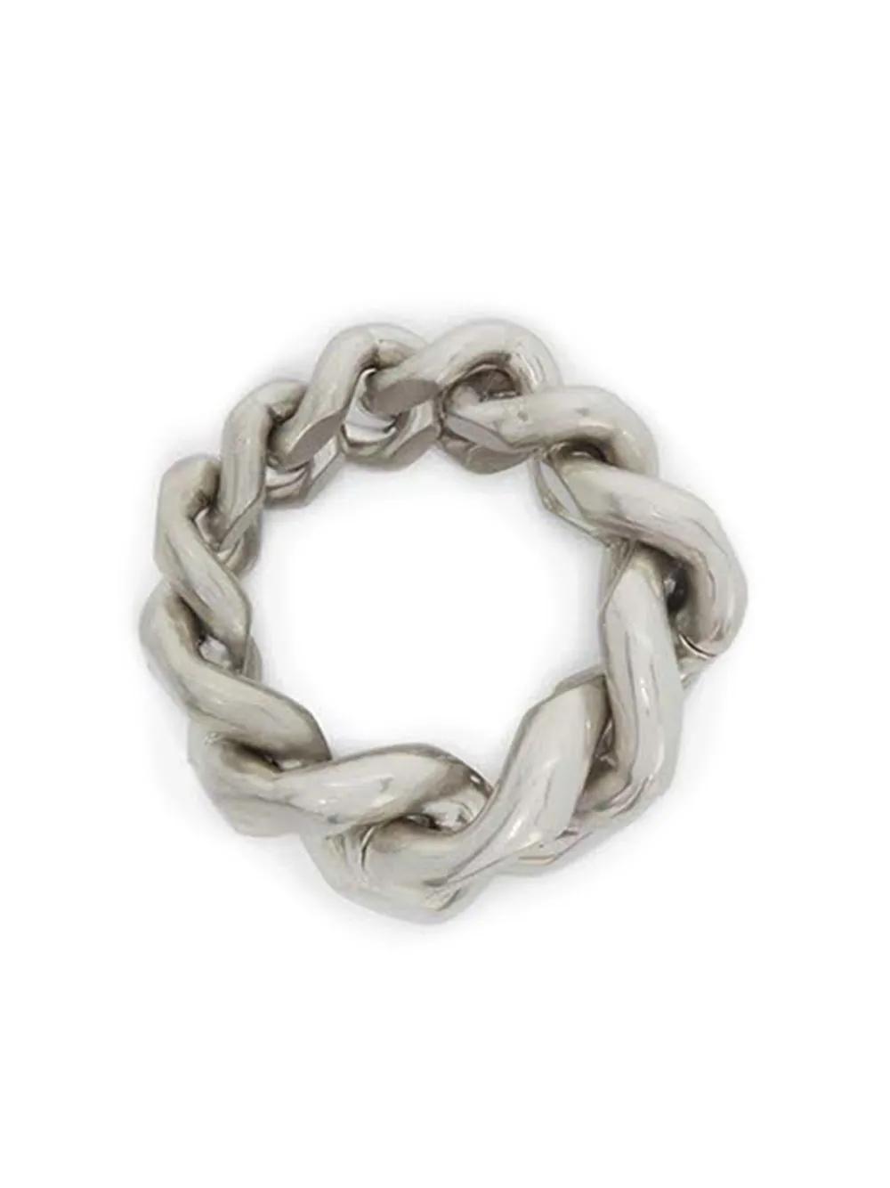 Jil Sander ジルサンダー / Chain-link sterling silver ring Jil Sander Rings for Men | Online Sale up to 75% off | Lyst