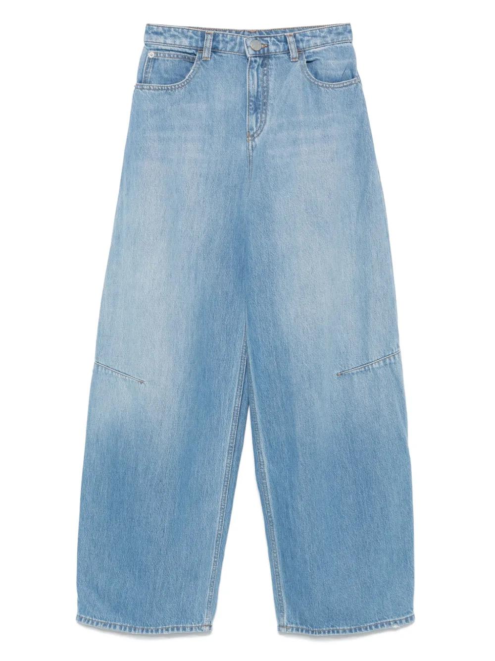 Emporio Armani Wide-leg jeans for Women | Online Sale up to Emporio Armani Wide-leg jeans for Women | Online Sale up to
