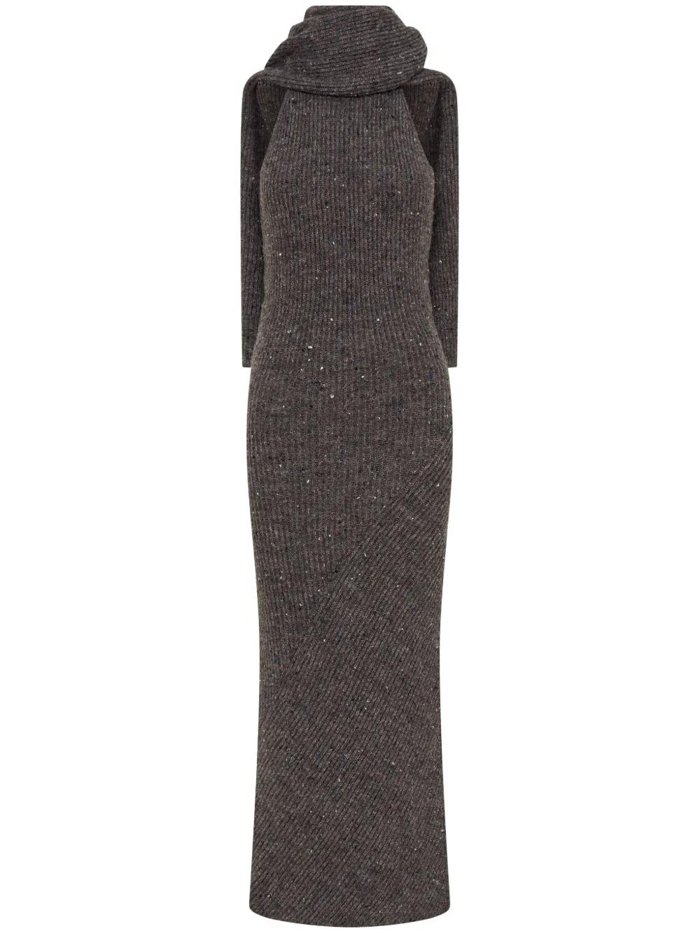 bcbg paris women's knit eyelet sleeve dress CHRYSTA KNIT DRESS main image 1