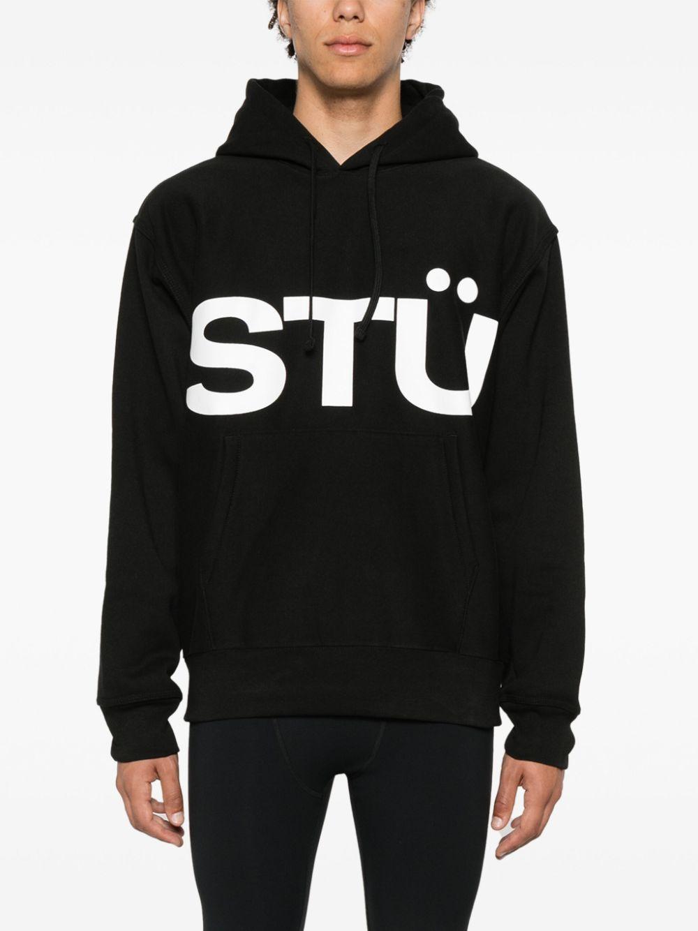新品未使用 STUSSY/ステューシー ALL CAPS HOODIE Stussy All Caps Cotton Hoodie in Black | Lyst