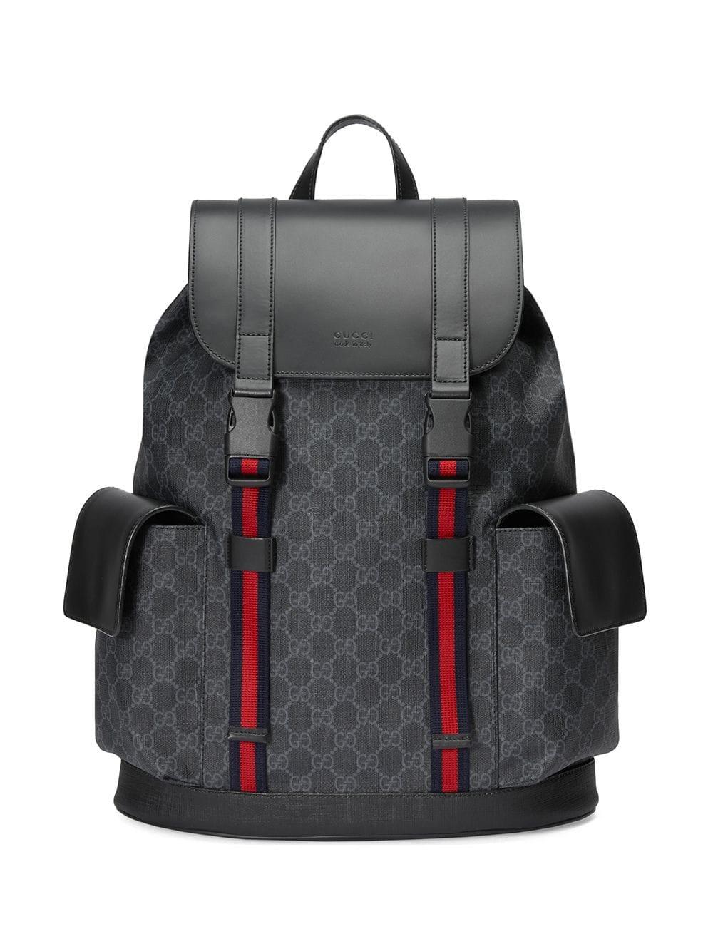 Gucci Soft GG Supreme Backpack in Black for Men - Save 2% - Lyst